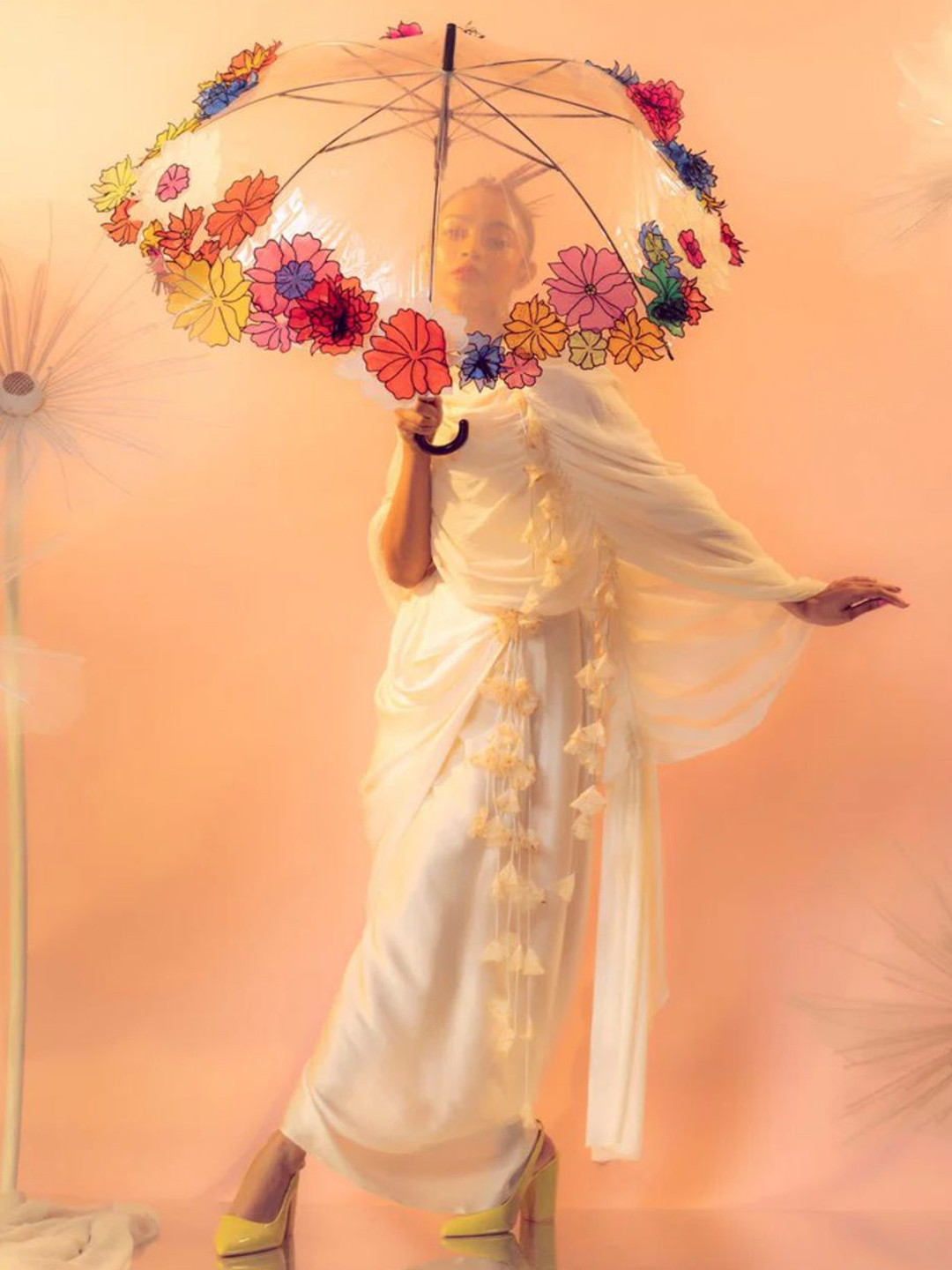 FIRKI Sarah Drape Maxi Skirt