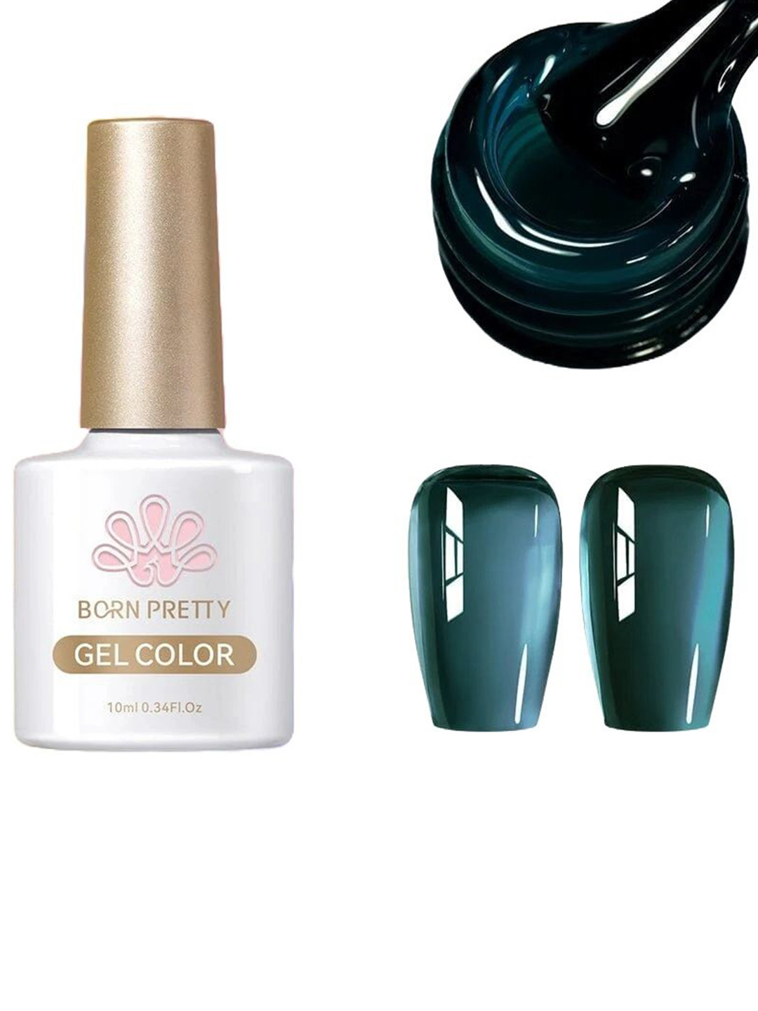 BORN PRETTY Translucent Long Lasting Jelly UV Gel Nail Polish - 10 ml - Shade - 56347 JN89