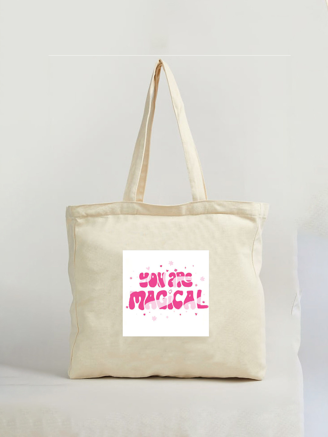 Ajanta Women Typography Shopper Tote Bag