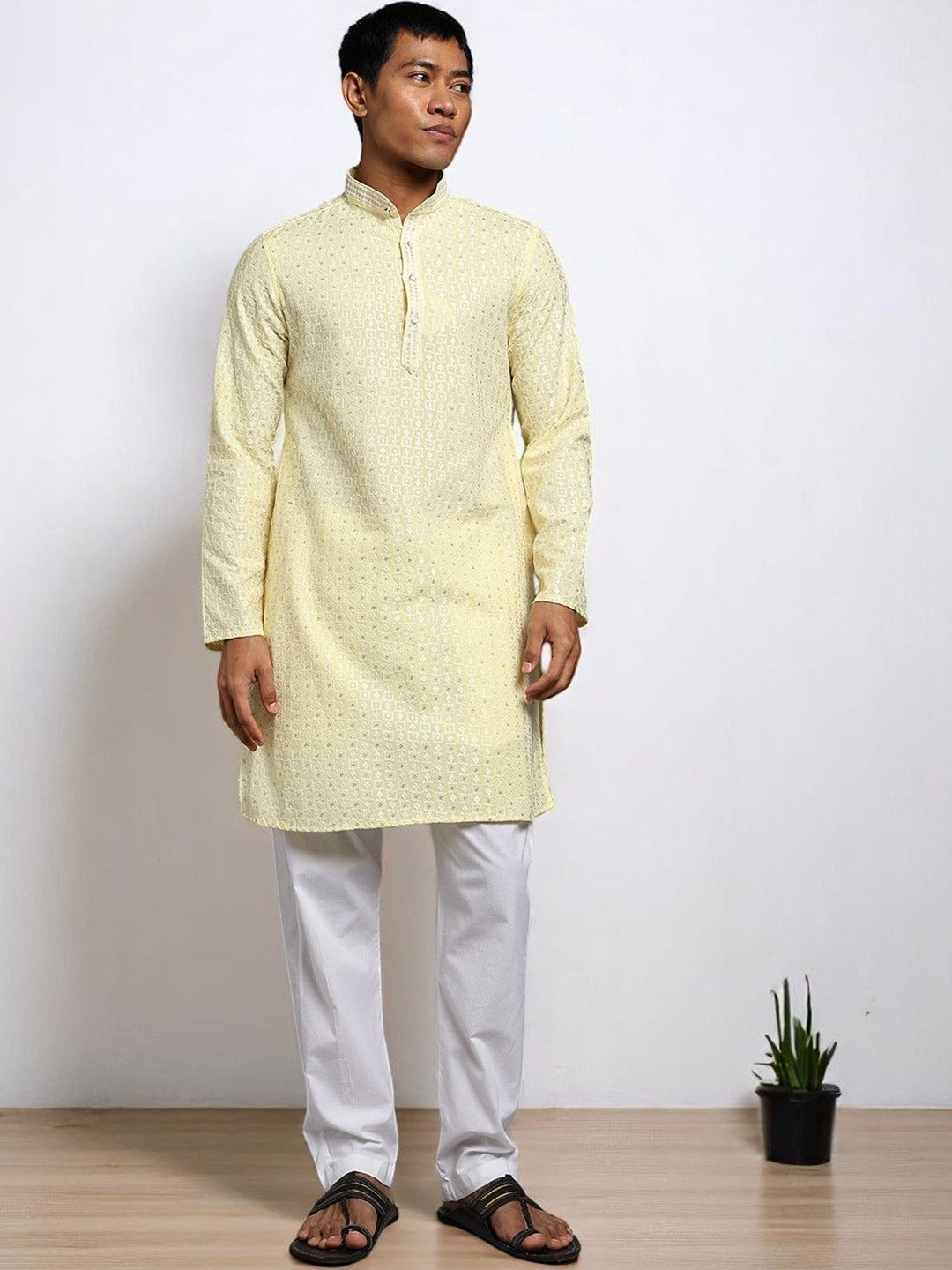 TRYBUY.IN Men Full Sleeves Kurta For Men