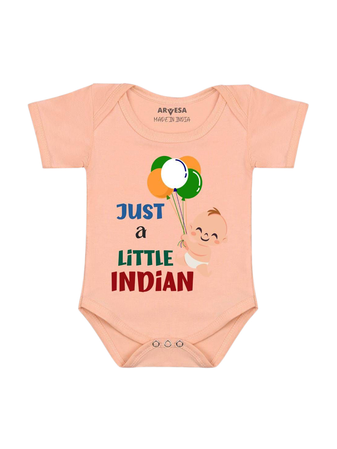 Arvesa My First Republic Day  Printed Romper