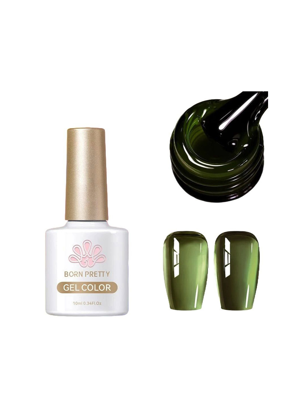 BORN PRETTY Translucent Long Lasting Jelly UV Gel Nail Polish - 10 ml - Shade 56347 JN088