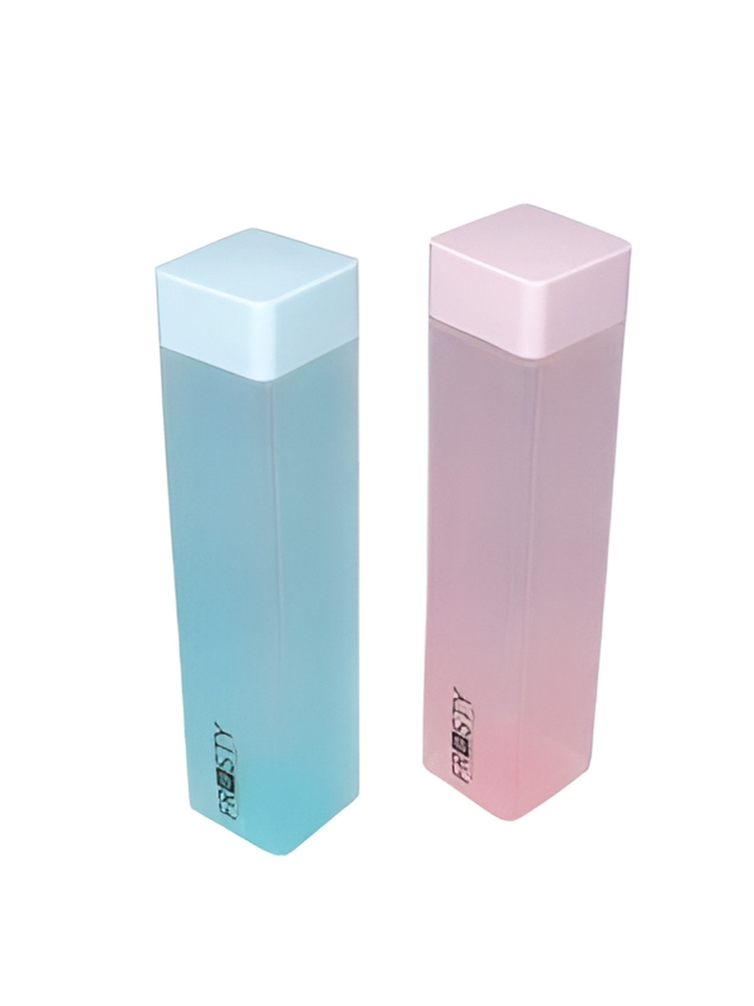 LUNYA FROSTY PASTLE Blue Plastic Spill Proof 2 Piece Water Bottle - 1L