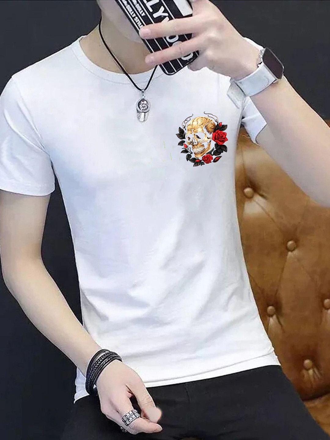 Gallery Floral Printed Regular Fit T-shirt