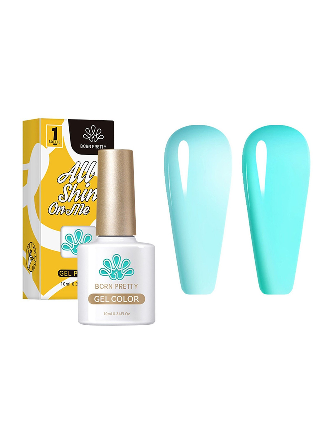 BORN PRETTY Translucent Long Lasting Jelly UV Gel Nail Polish - 10ml - 56347 JN041