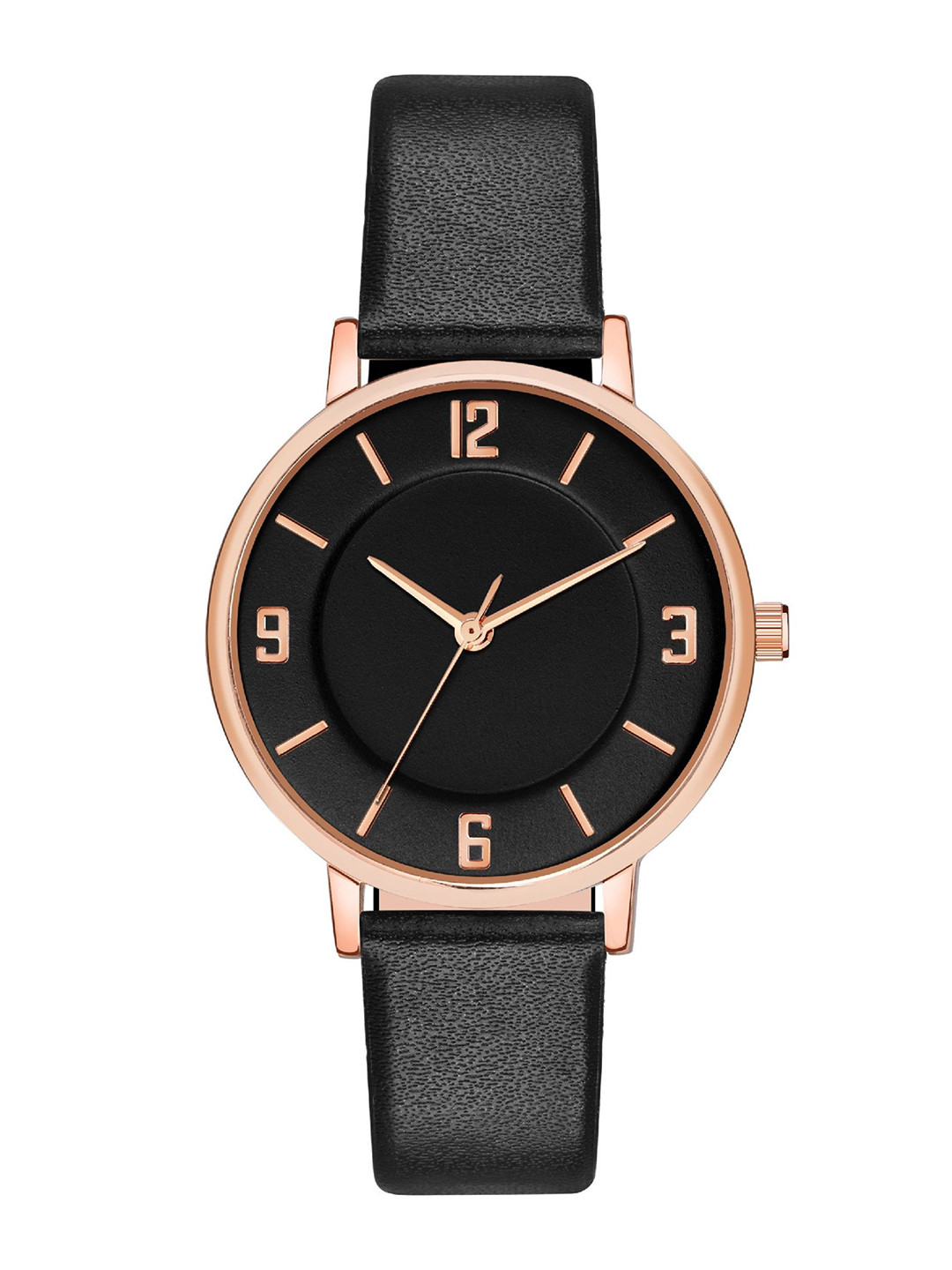 DOUBLERUN Women Dial & Leather Straps Analogue Multi Function Watch H05NMT-391