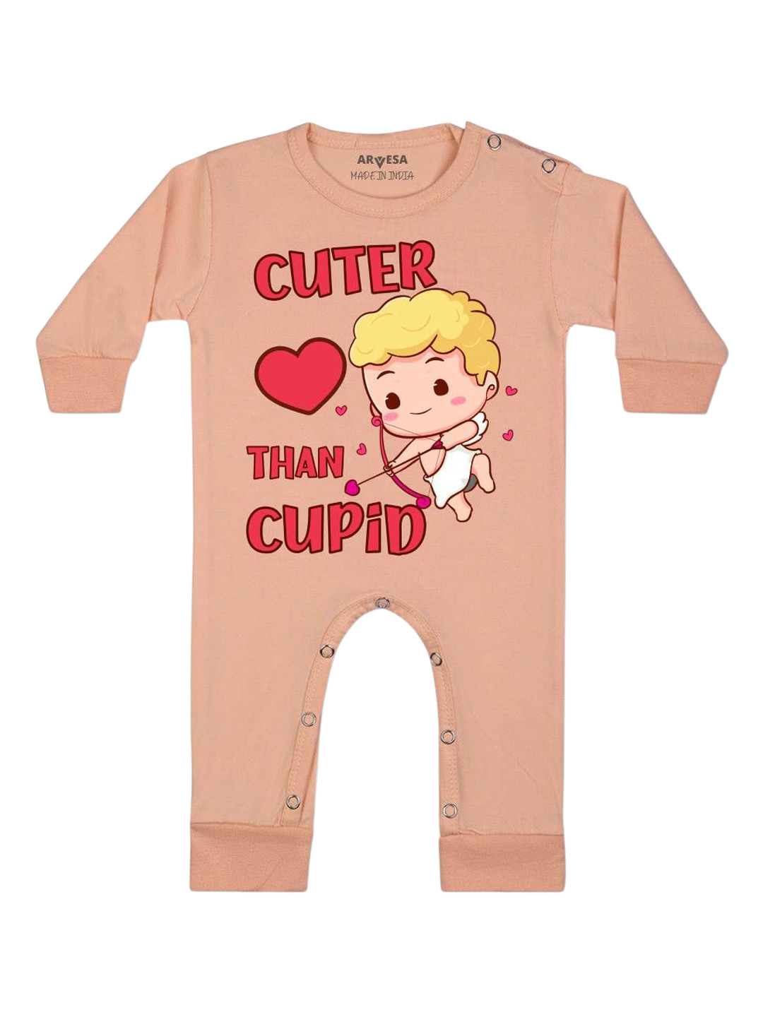 Arvesa Cuter Than Cupid Printed Bodysuit