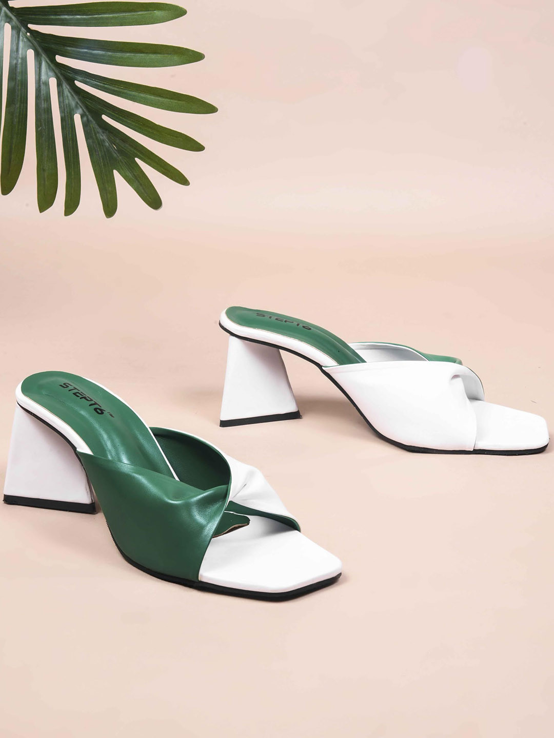 STEPT6 PU Stiletto with Bows Pumps