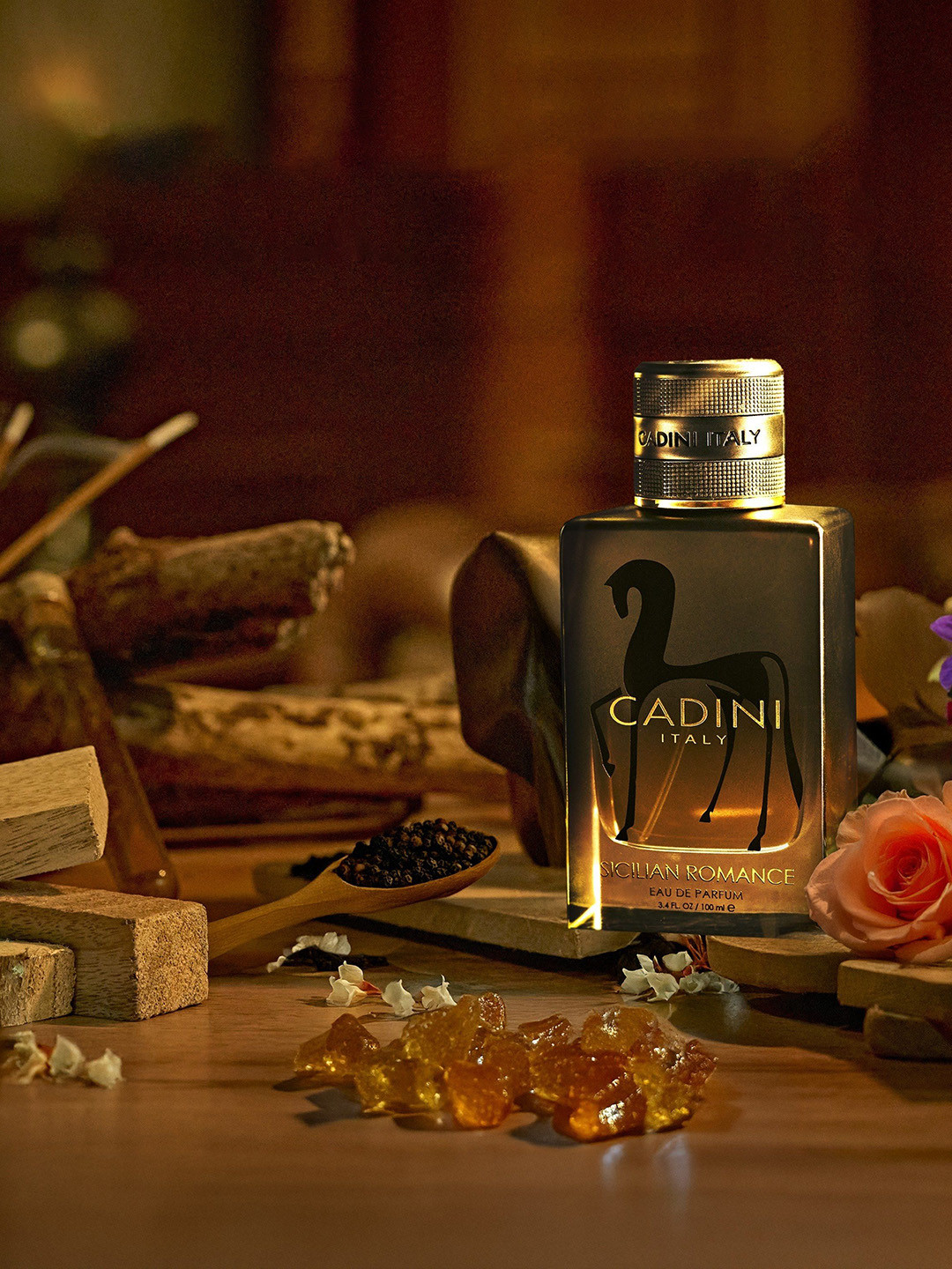 CADINI Men Italy Sicilian Romance Long Lasting Eau De Parfum - 100 ml