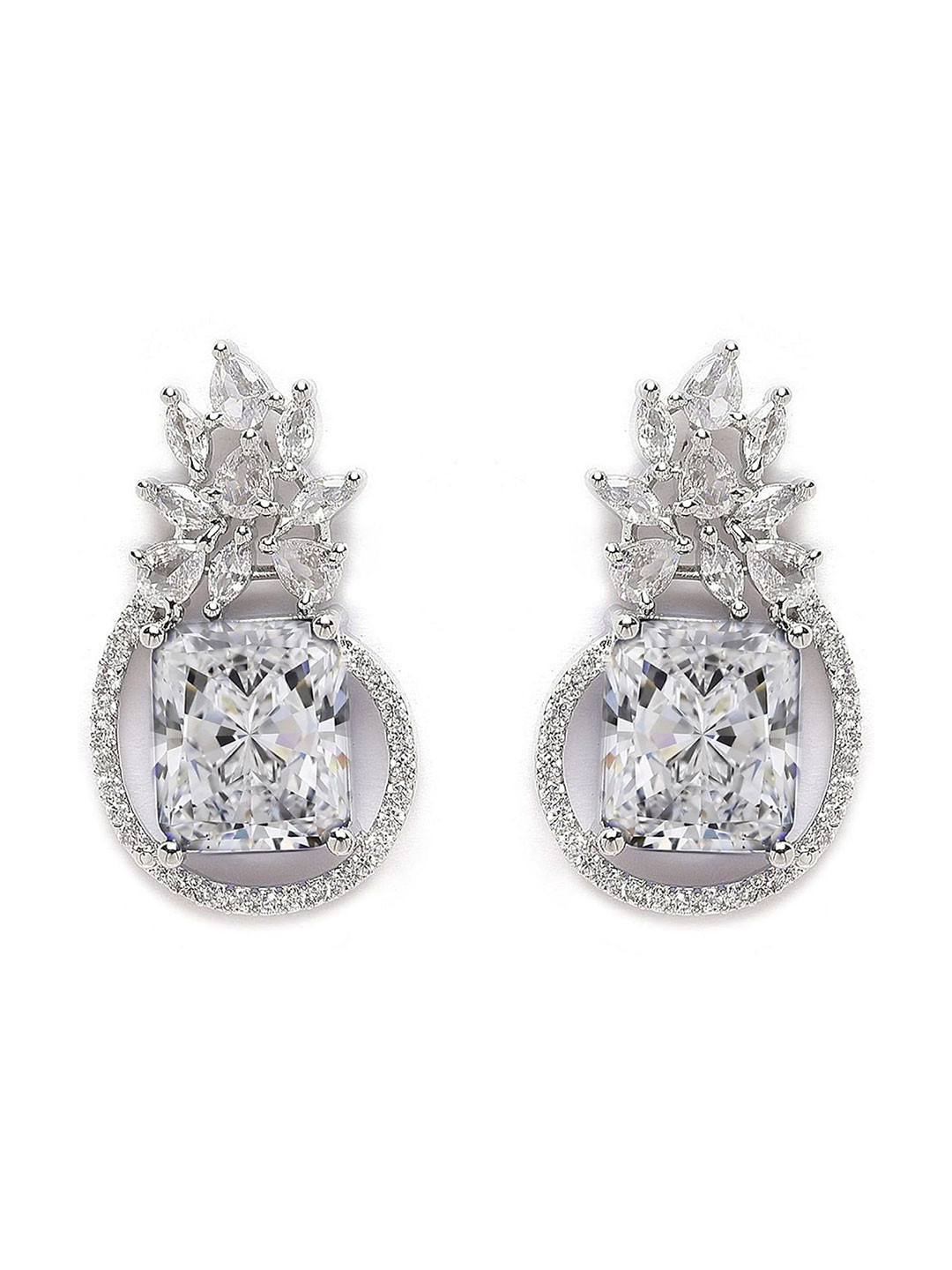 Gemron Jewel Contemporary Studs Earrings