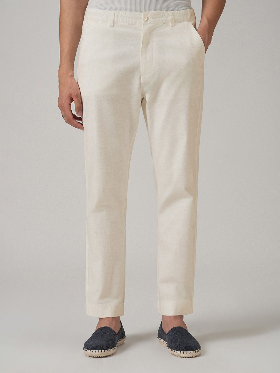 Banana Club Men Original Light Cream Cotton Trouser