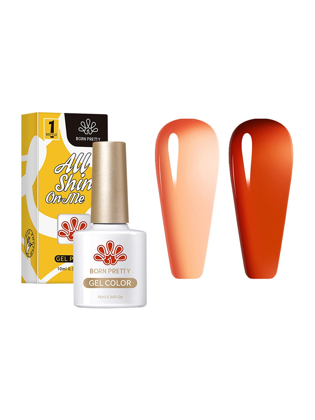 BORN PRETTY Long Lasting Jelly Gel Nail Polish - 10 ml - JN39