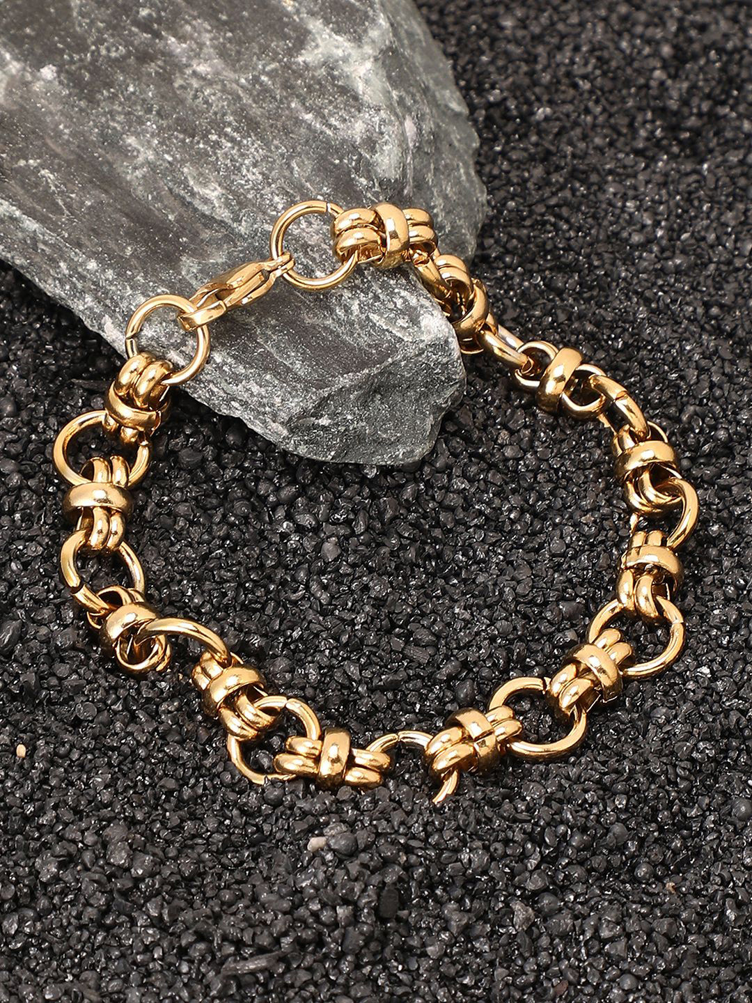 SOHI Gold-Plated The Orb Link Bracelet