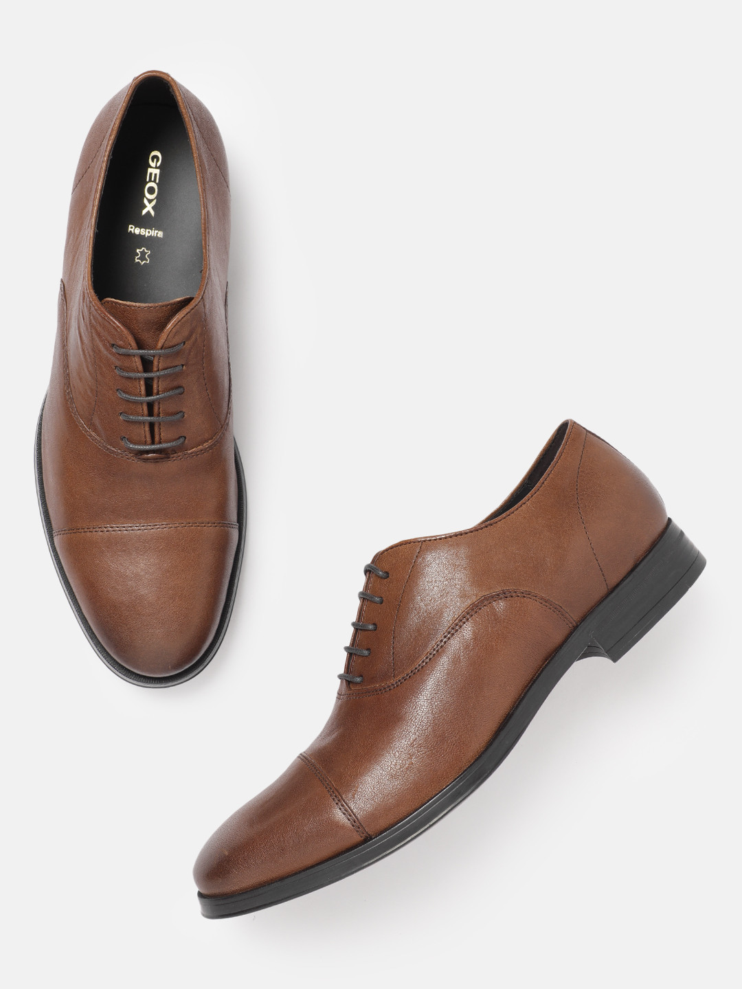 Geox Leather Oxfords Formal Shoes
