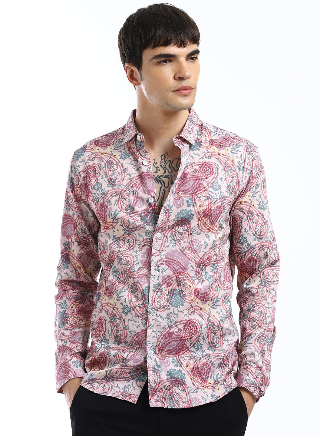 Banana Club Men PAISLEY FLORAL PRINTED SHIRTS