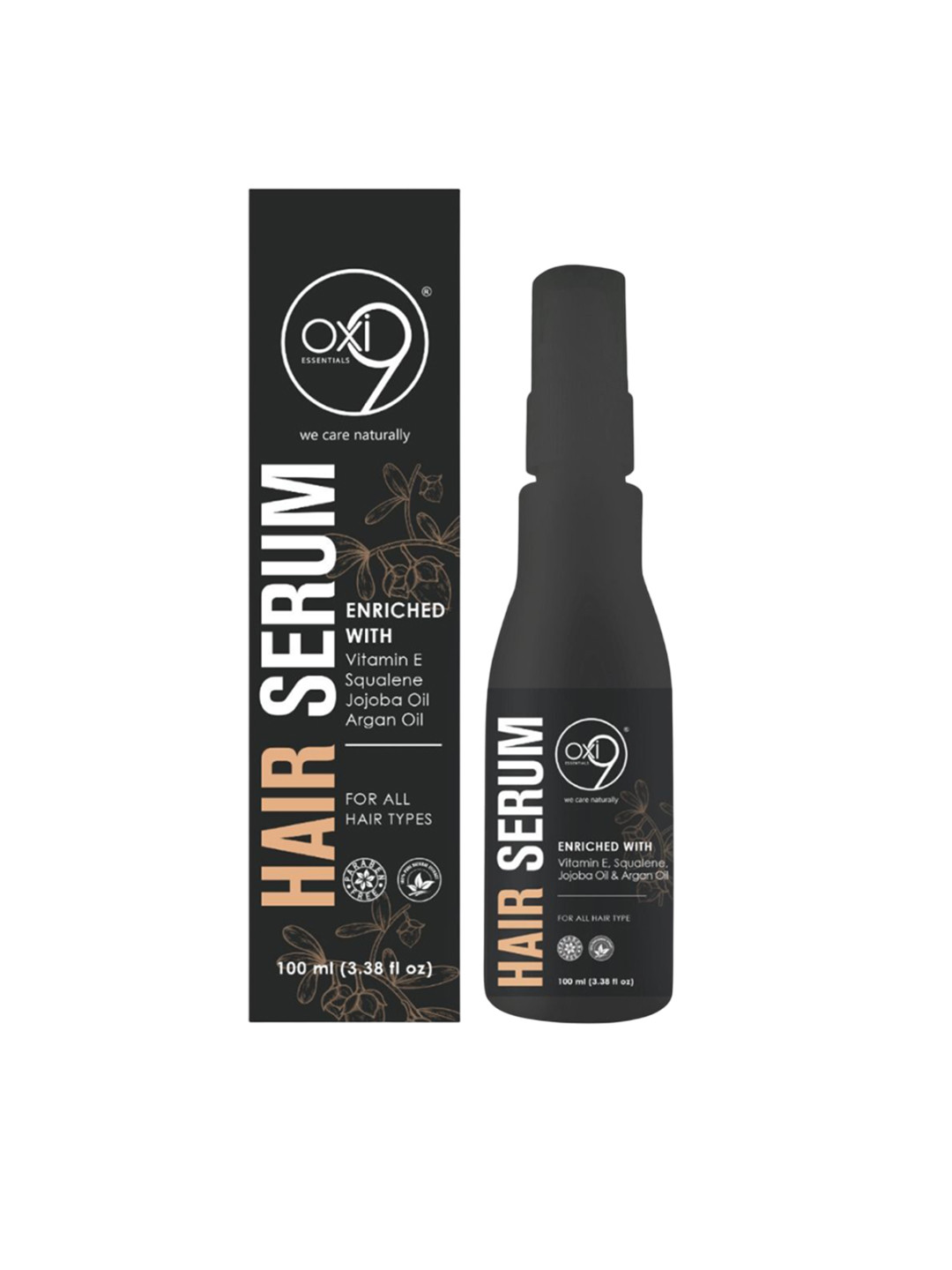 Oxi9 Hair Serum With Argan & Jojoba Oil - 100 ml