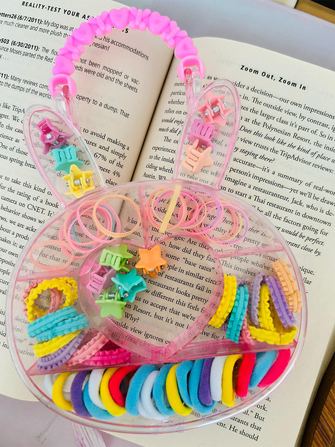 Radhya Accessories Women Colorful Accessories Gift Combo Box of Ponytail Holders