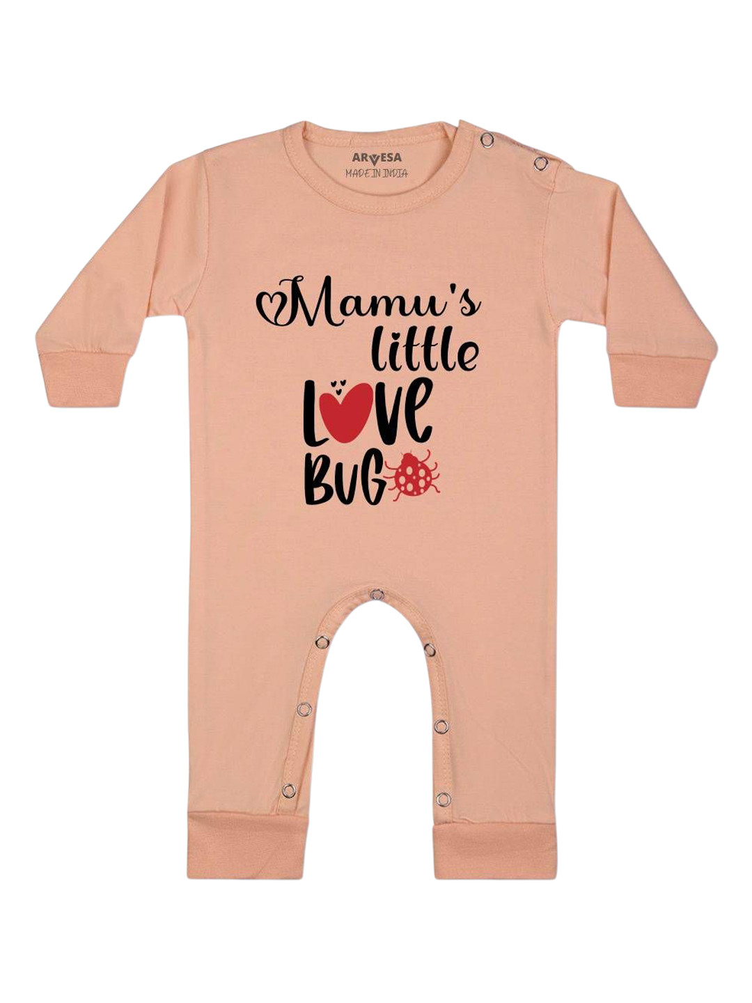 Arvesa Mamu Love Bug Printed Bodysuit