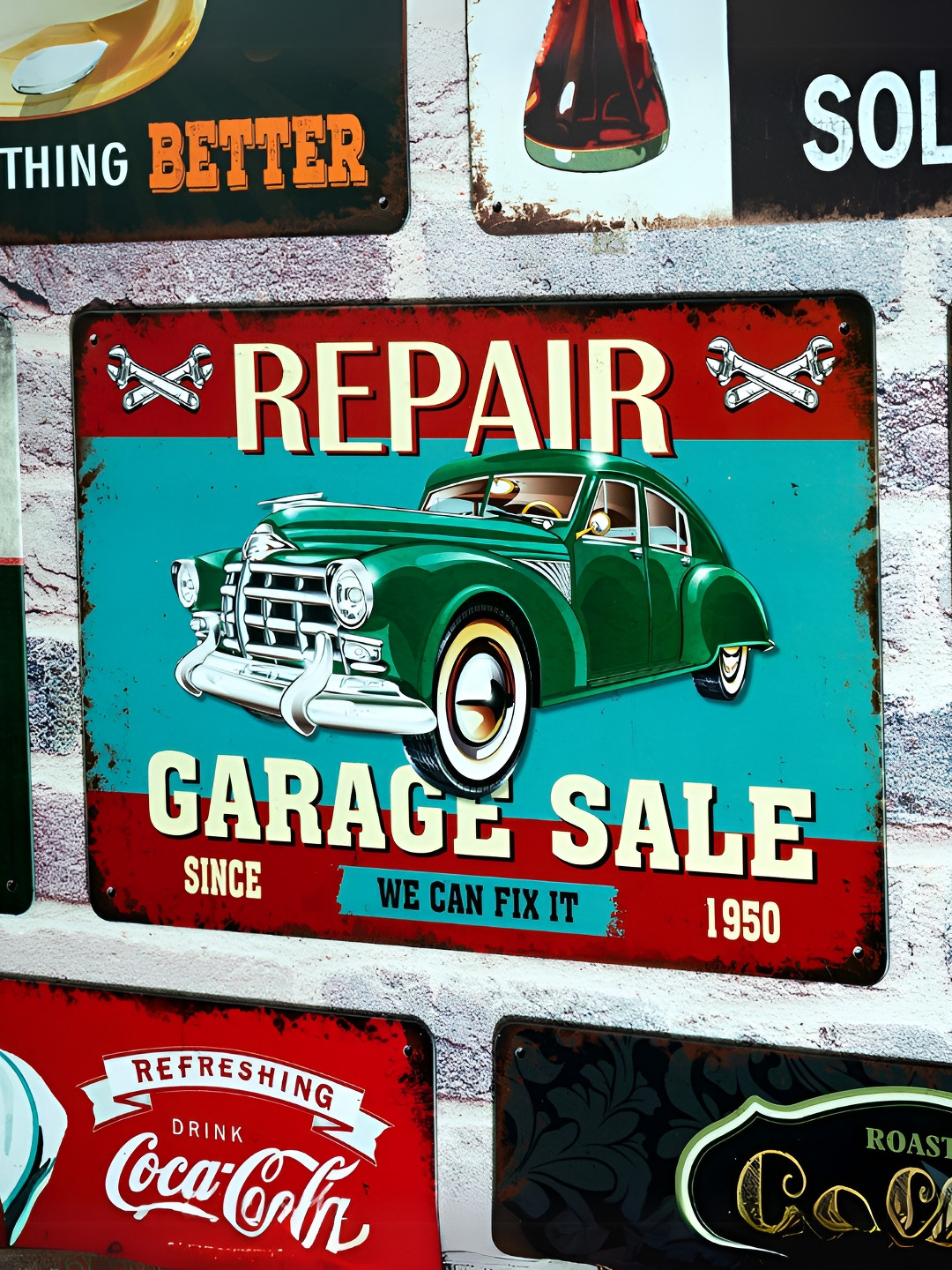 eazy wagon Number Plates Big wall sign Metal Glossy Hanging Hall Signs and Plaques-7.9In