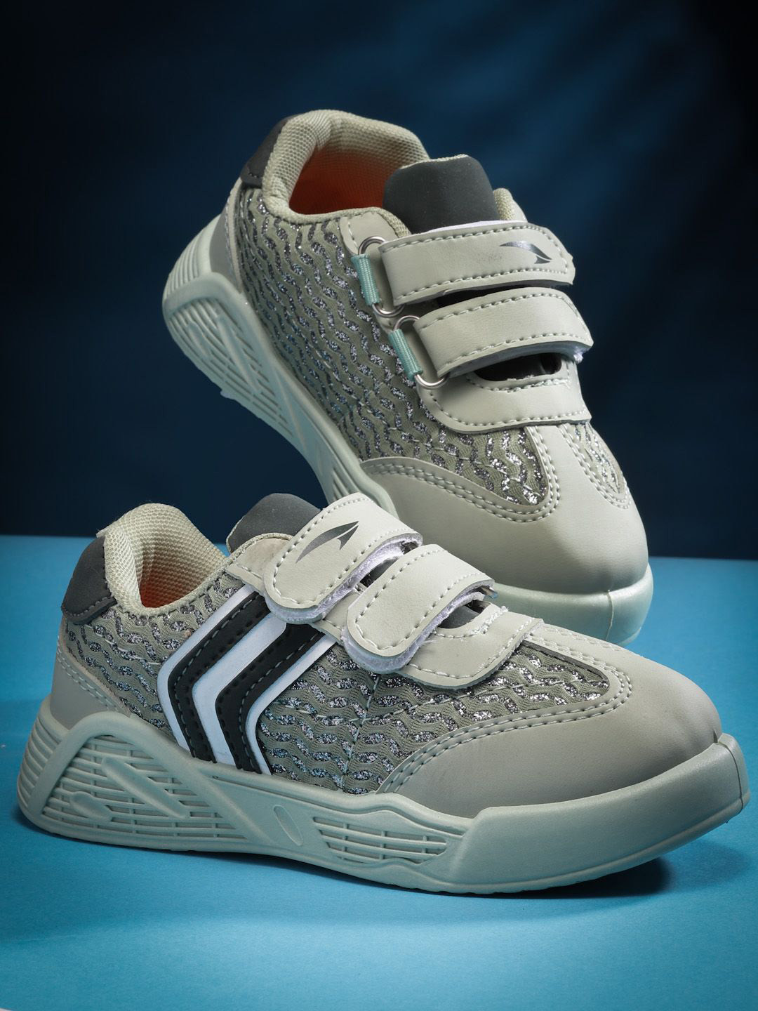 ASIAN Kids-Unisexs Woven Design Sneakers