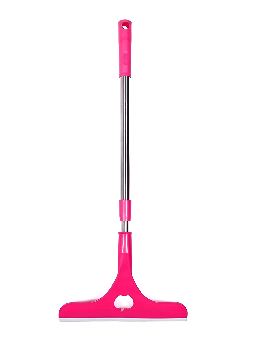 ARPANA BRIGHT Pink Telescopic Floor Squeegee with Adjustable Handle Bathroom Accessories