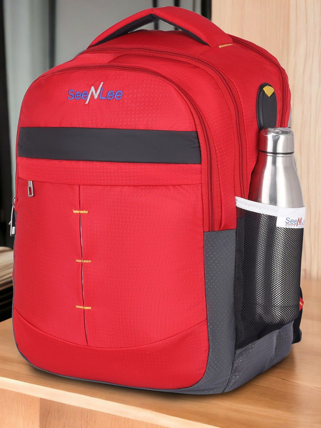 Seenlee Men Backpack with Compression Straps