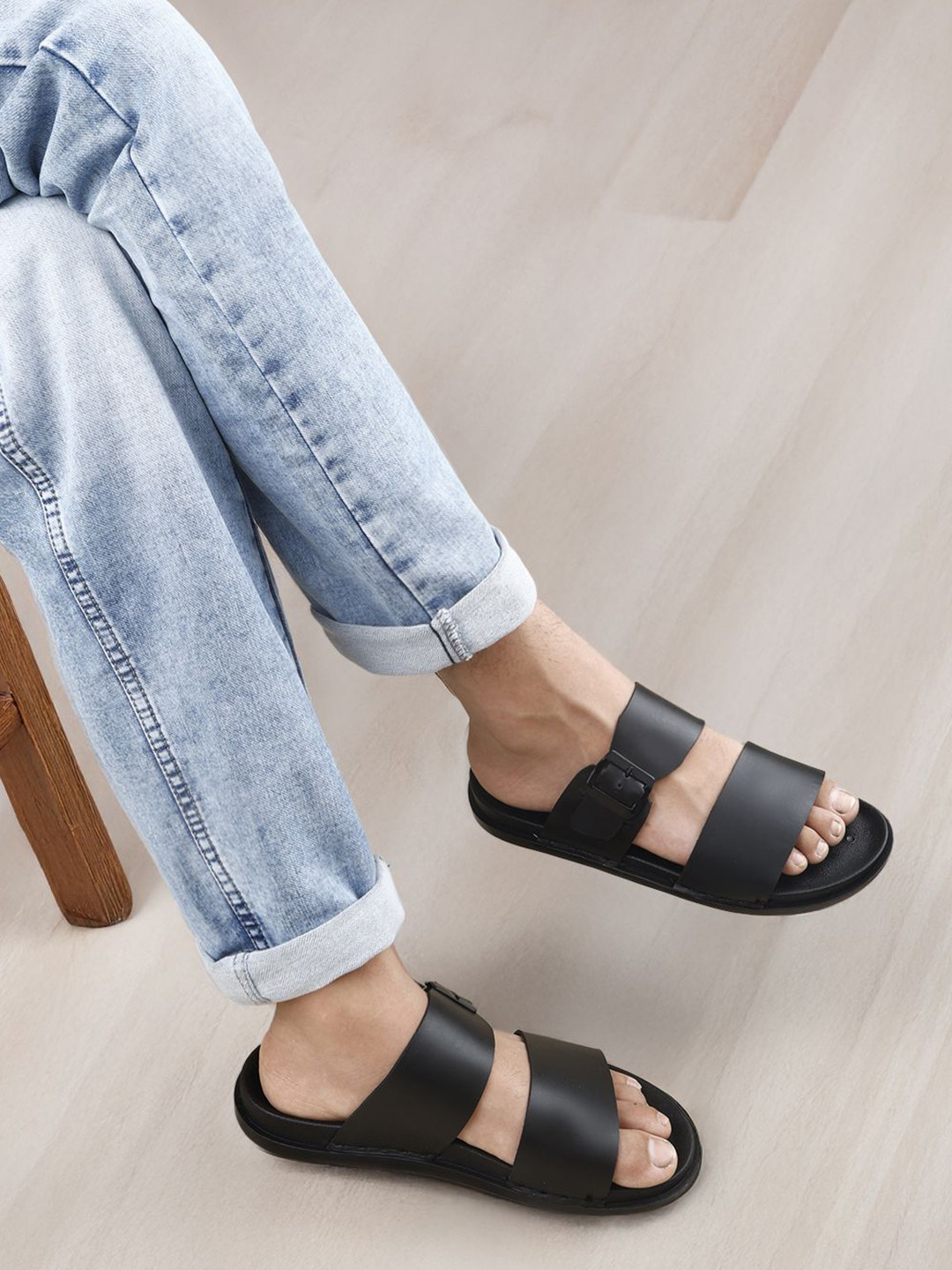 HAKKEL Men Hakeel Airmix Slip-On Flip Flops