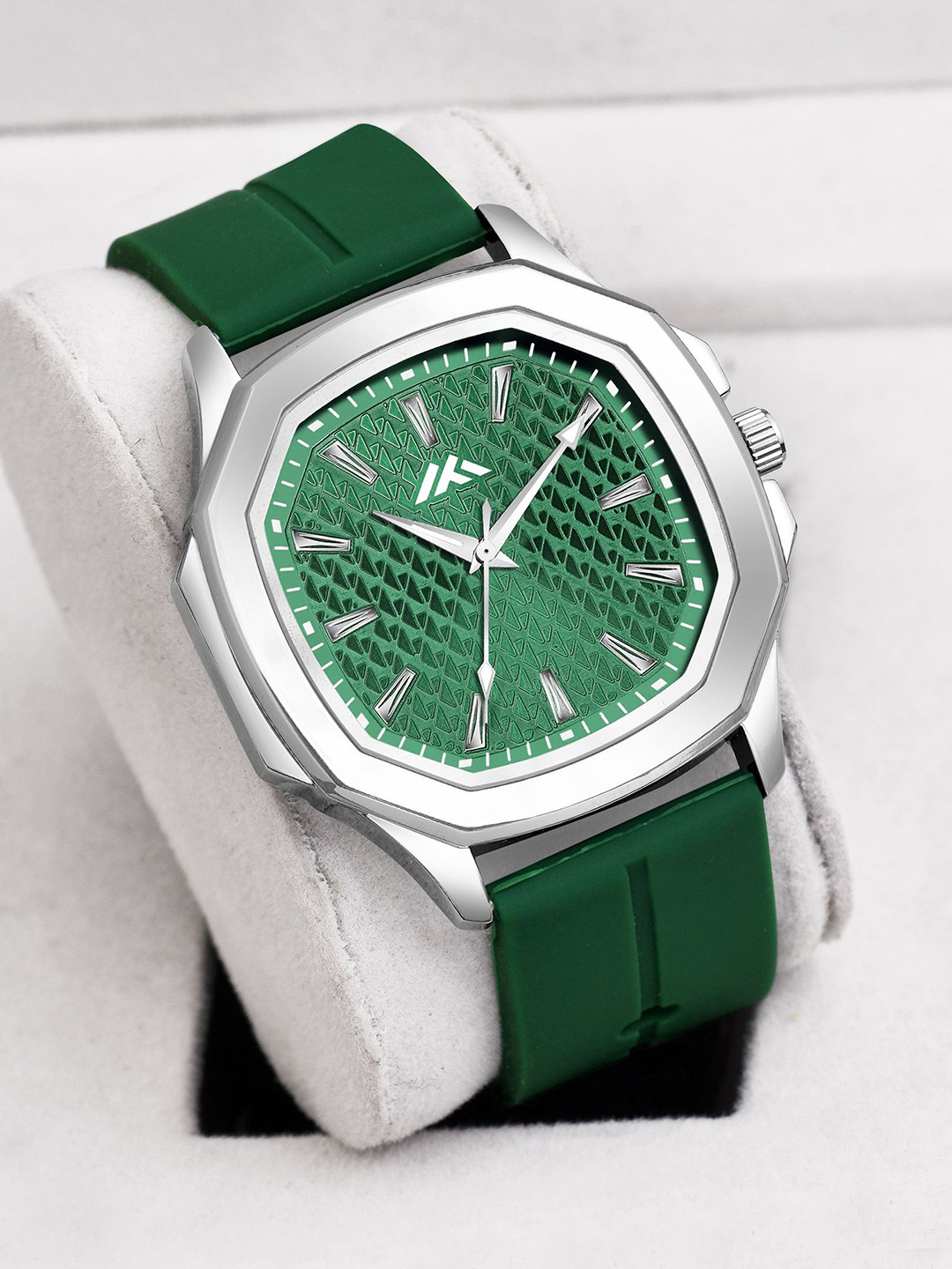 ON TIME OCTUS Men Brass Dial & Straps Analogue Watch MT-63