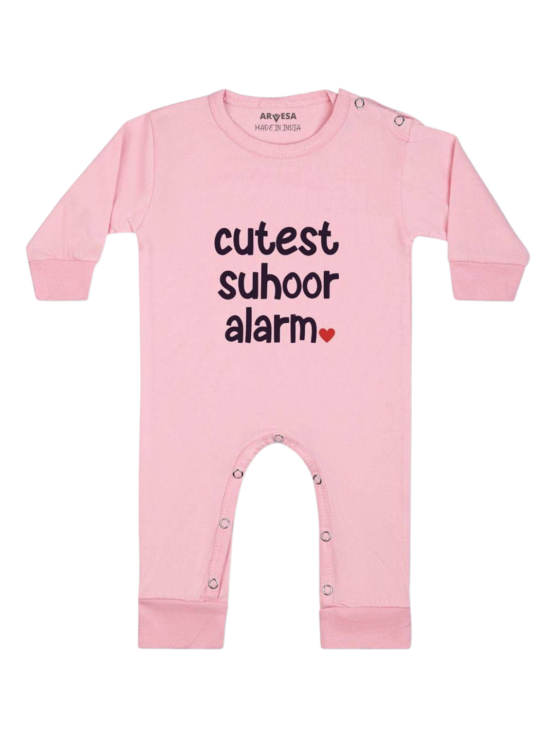 Arvesa Cutest Suhoor Alarm Printed Bodysuit