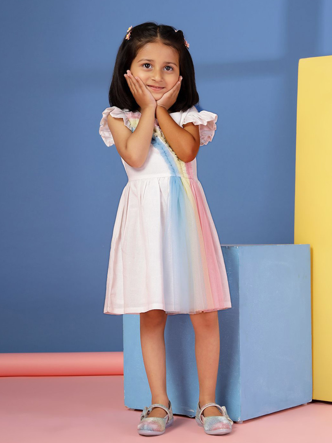 Budding Bees Fit & Flare Dress