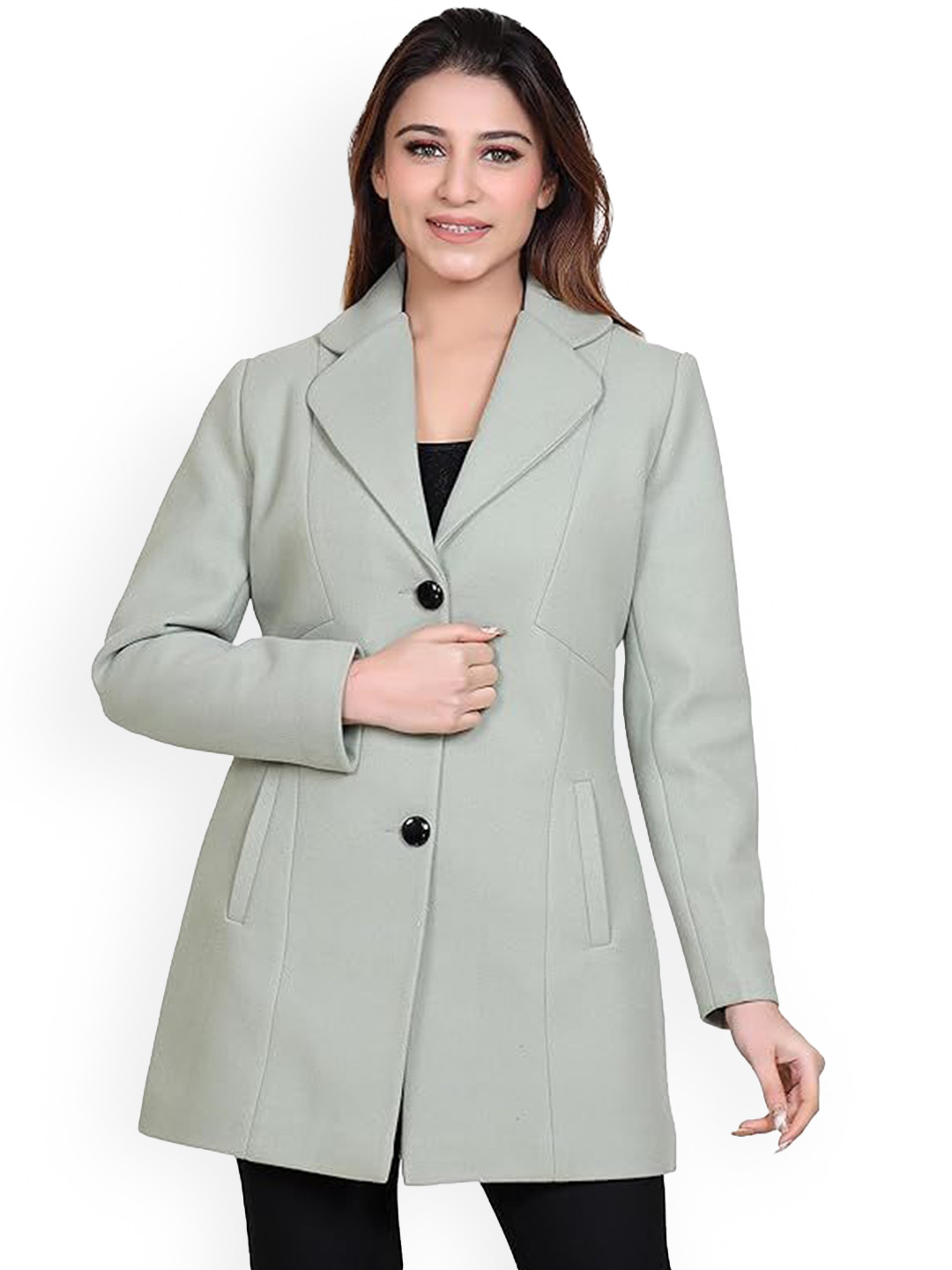 COMFY SPARROW Single-Breasted Overcoat