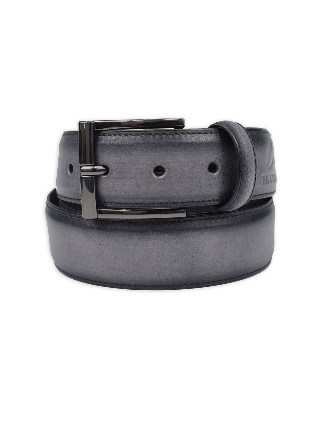 El'Curio Men Leather Belt With Tang Closure