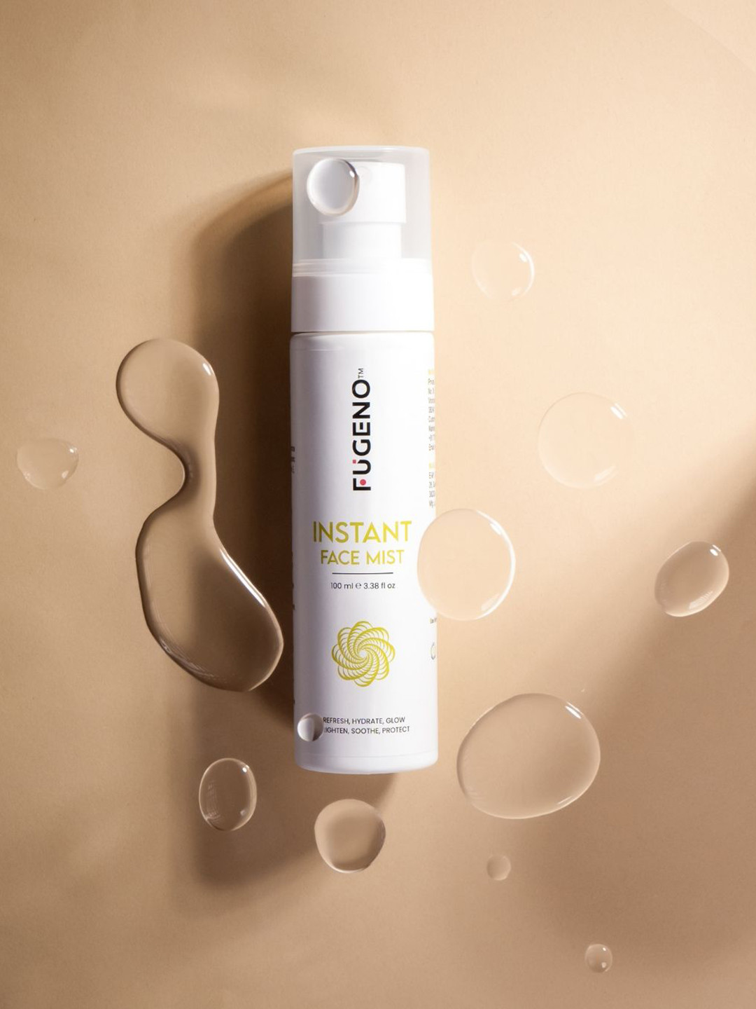 FUGENO Instant Face Mist With Raspberry Extract - 100 ml