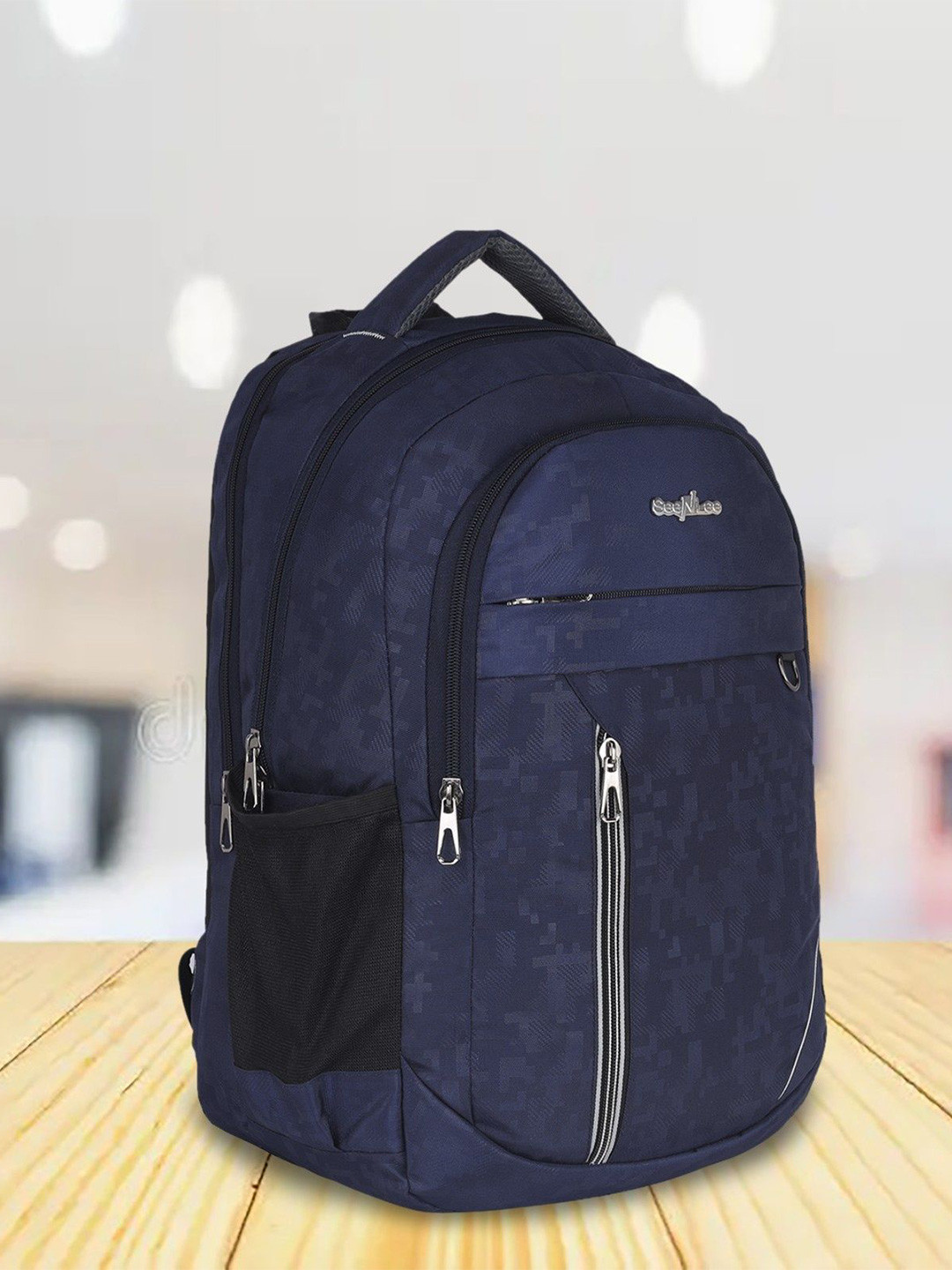 Seenlee Men Backpack with Compression Straps