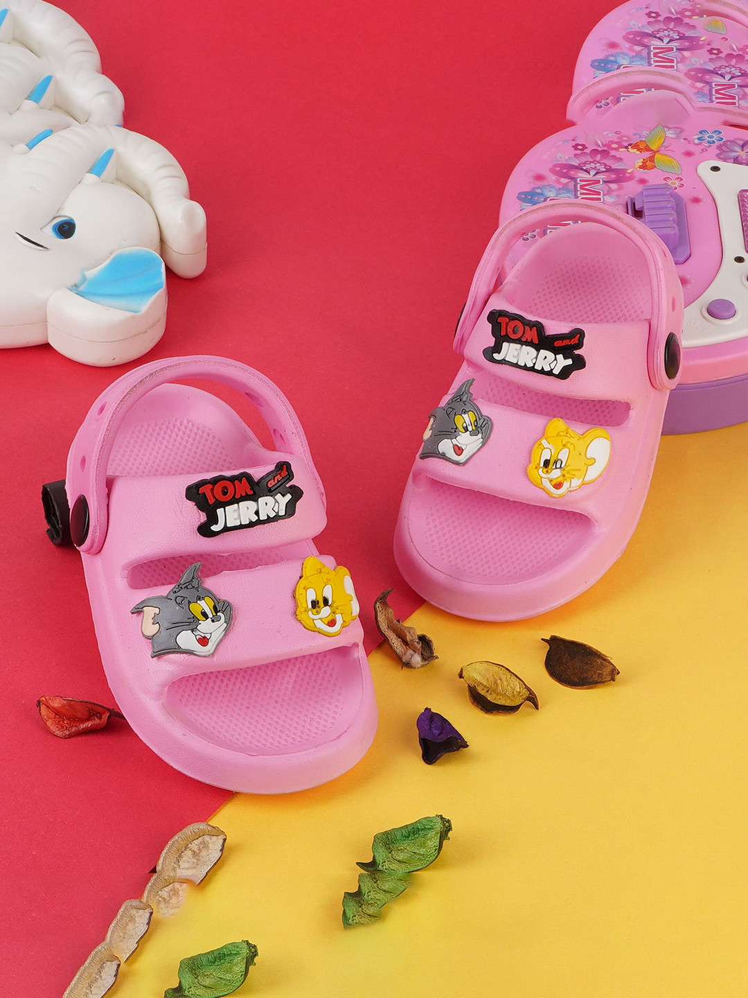 LMG Lifestyle Unisex Kids Tom & Jerry Characters Rubber Clogs
