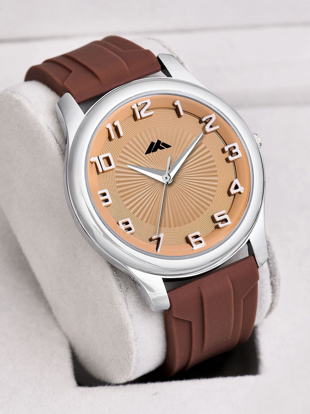 ON TIME OCTUS Men Brass Dial & Straps Analogue Watch MT-54