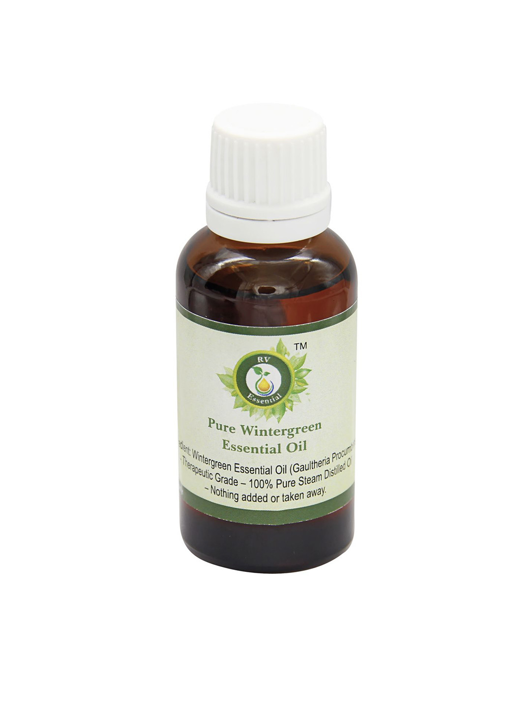 R V Essential Pure Wintergreen Essential Oil - 10 ml