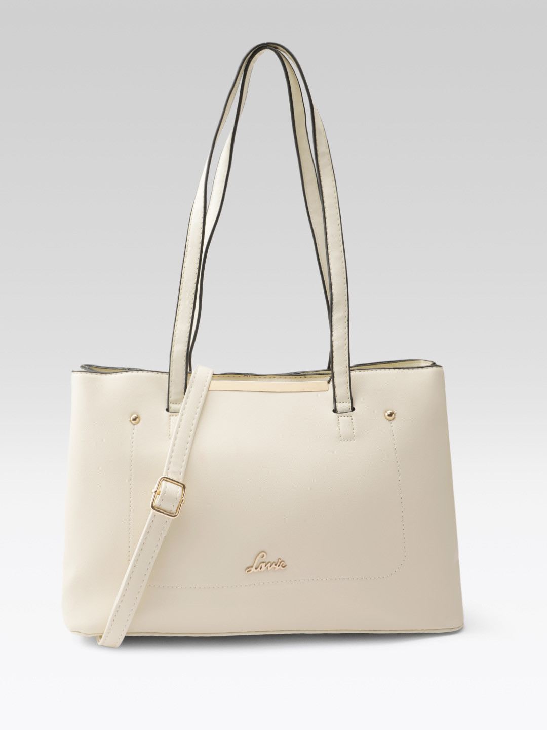 Lavie Women Arlet Medium Solid Structured Satchel Bag