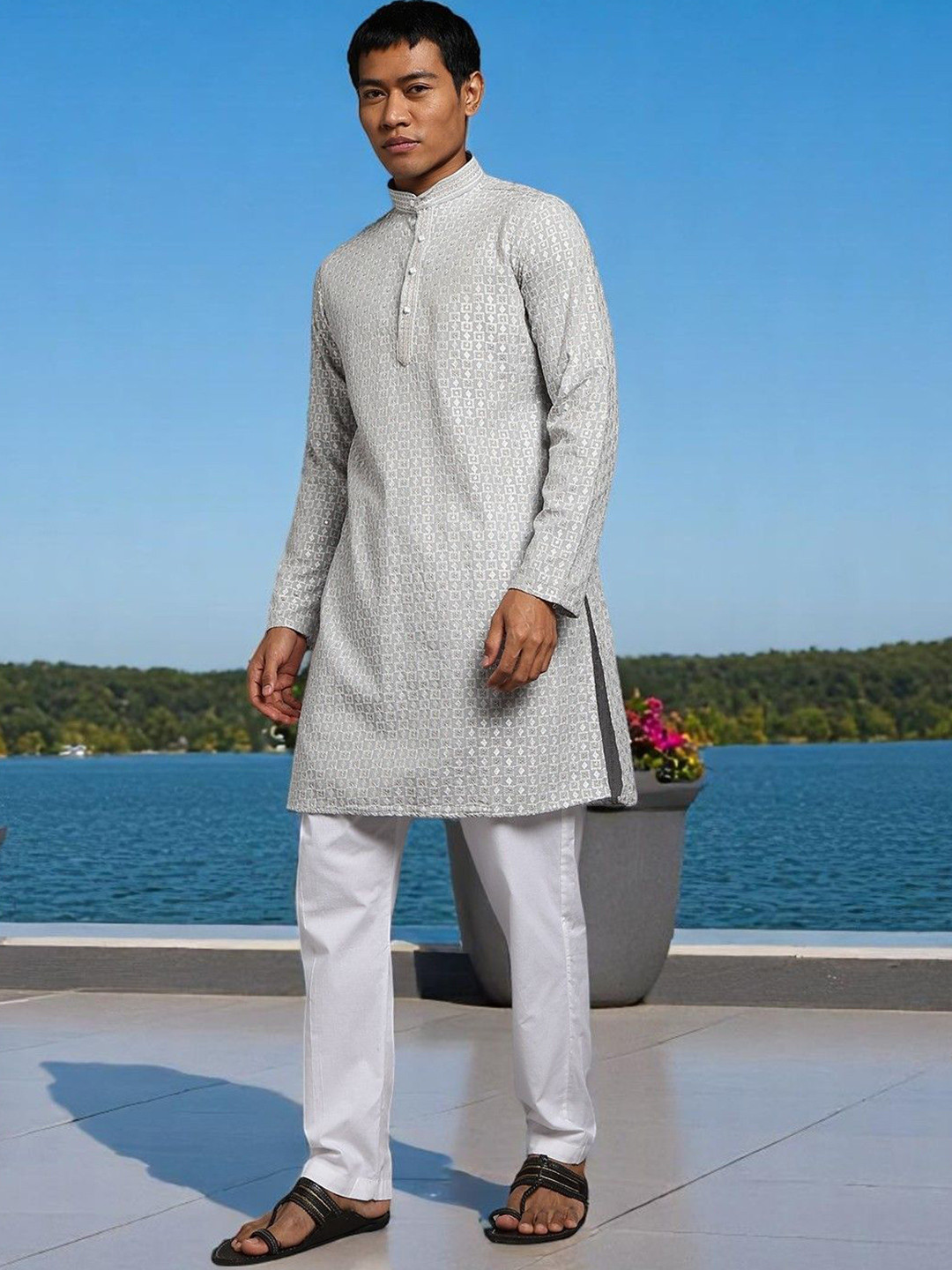 TRYBUY.IN Men Full Sleeves Kurta For Men