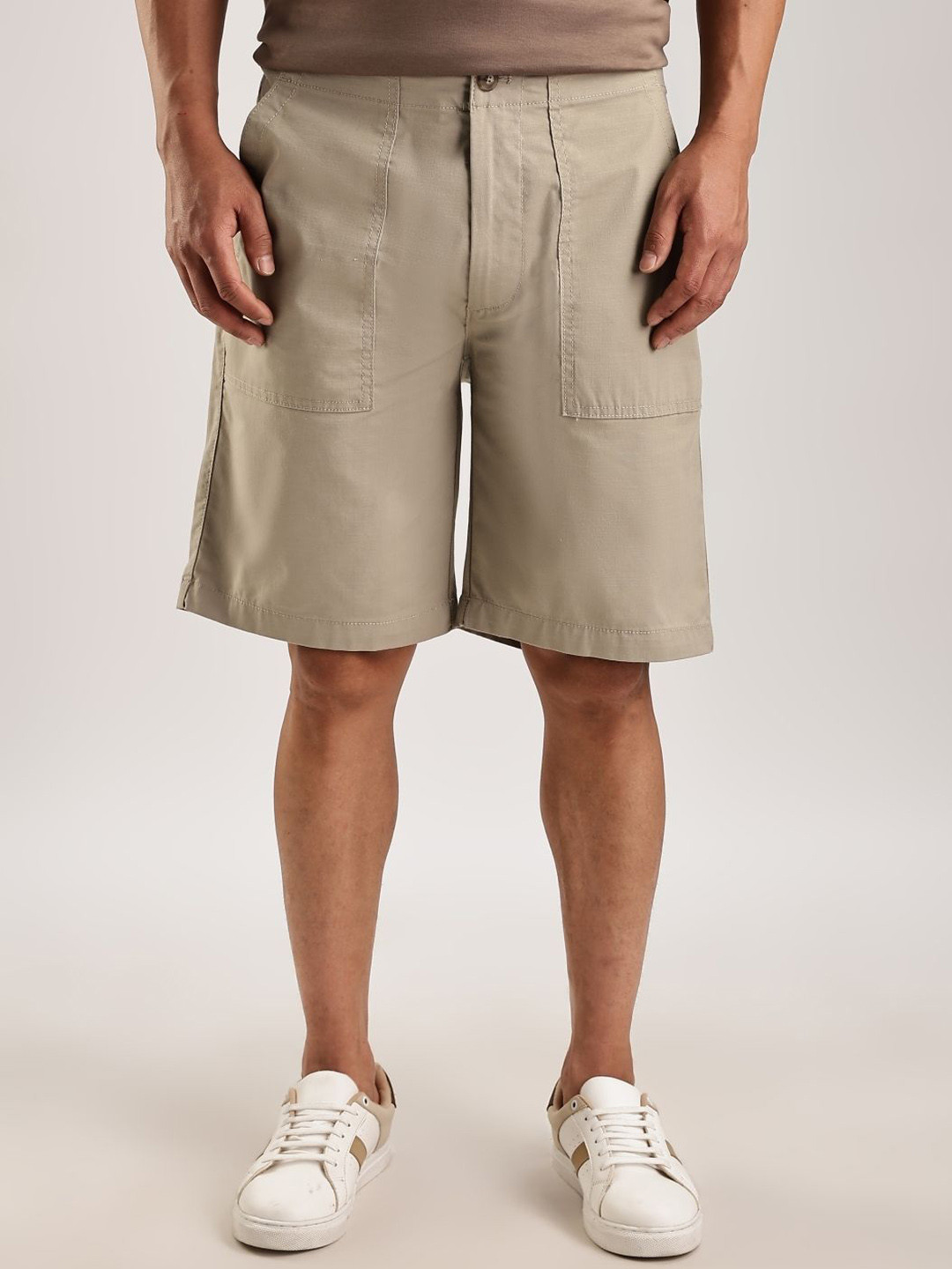 Calvin Klein Jeans Men Solid Knee Length Shorts