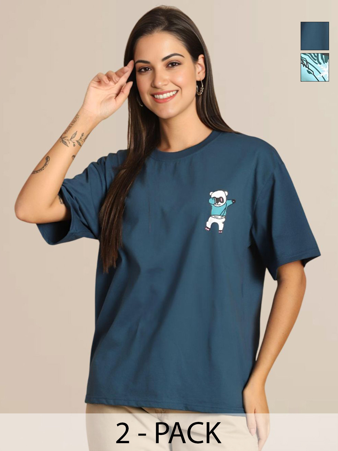 Mast & Harbour Women 2 Printed T-shirt