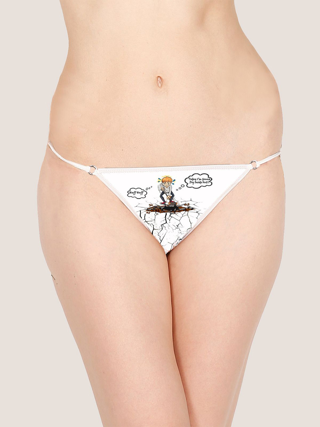 Lola  Dola Printed Thong Briefs EBString-039