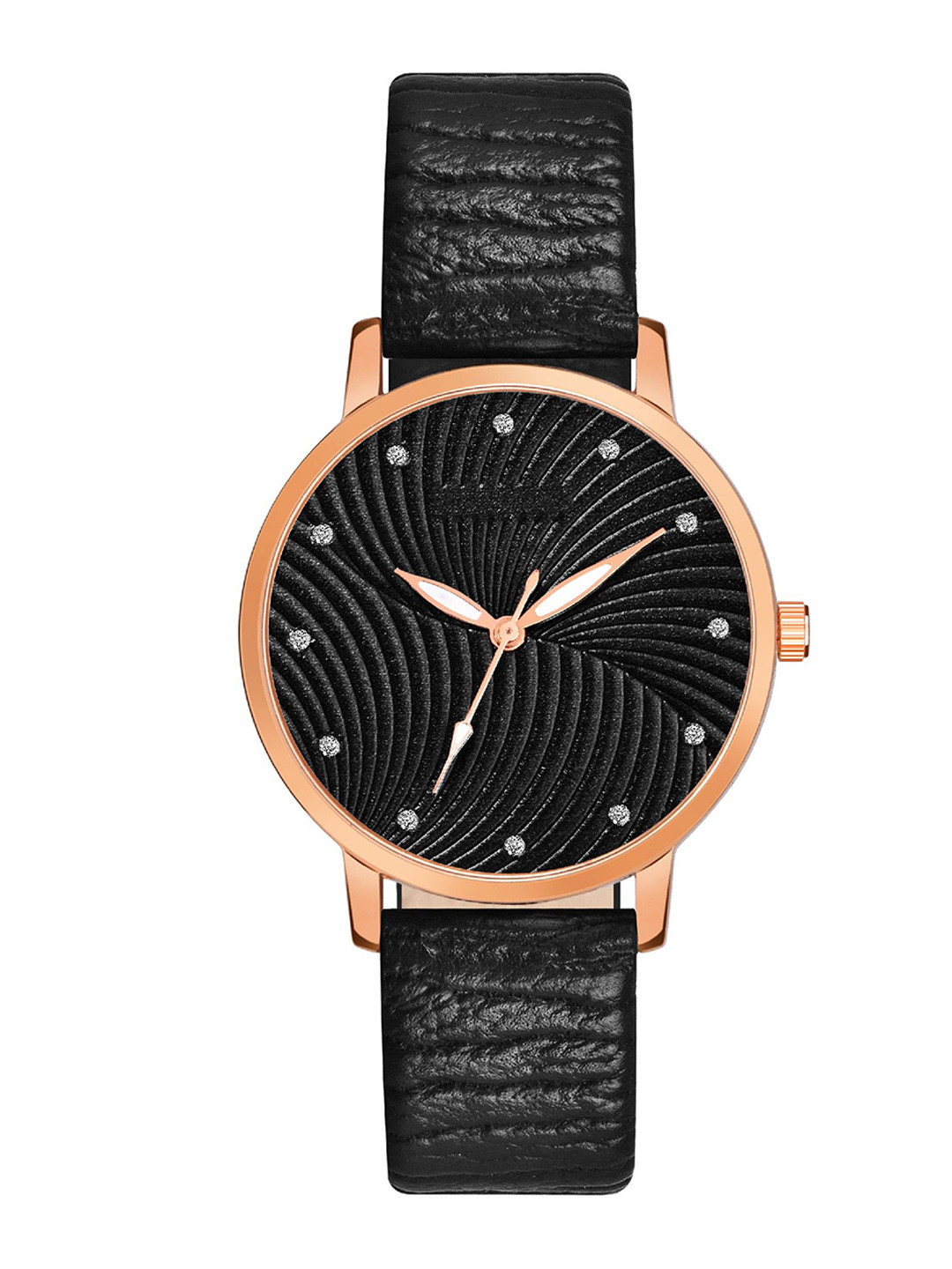 DOUBLERUN Women Dial & Leather Straps Analogue Multi Function Watch H05NMT-382