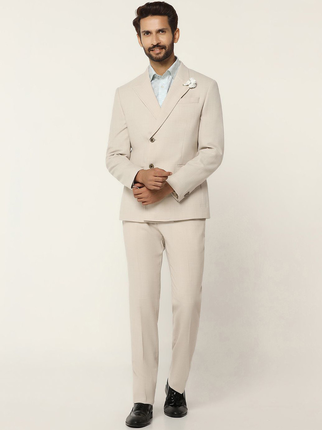 Blackberrys Double Breasted 2 Piece Suits