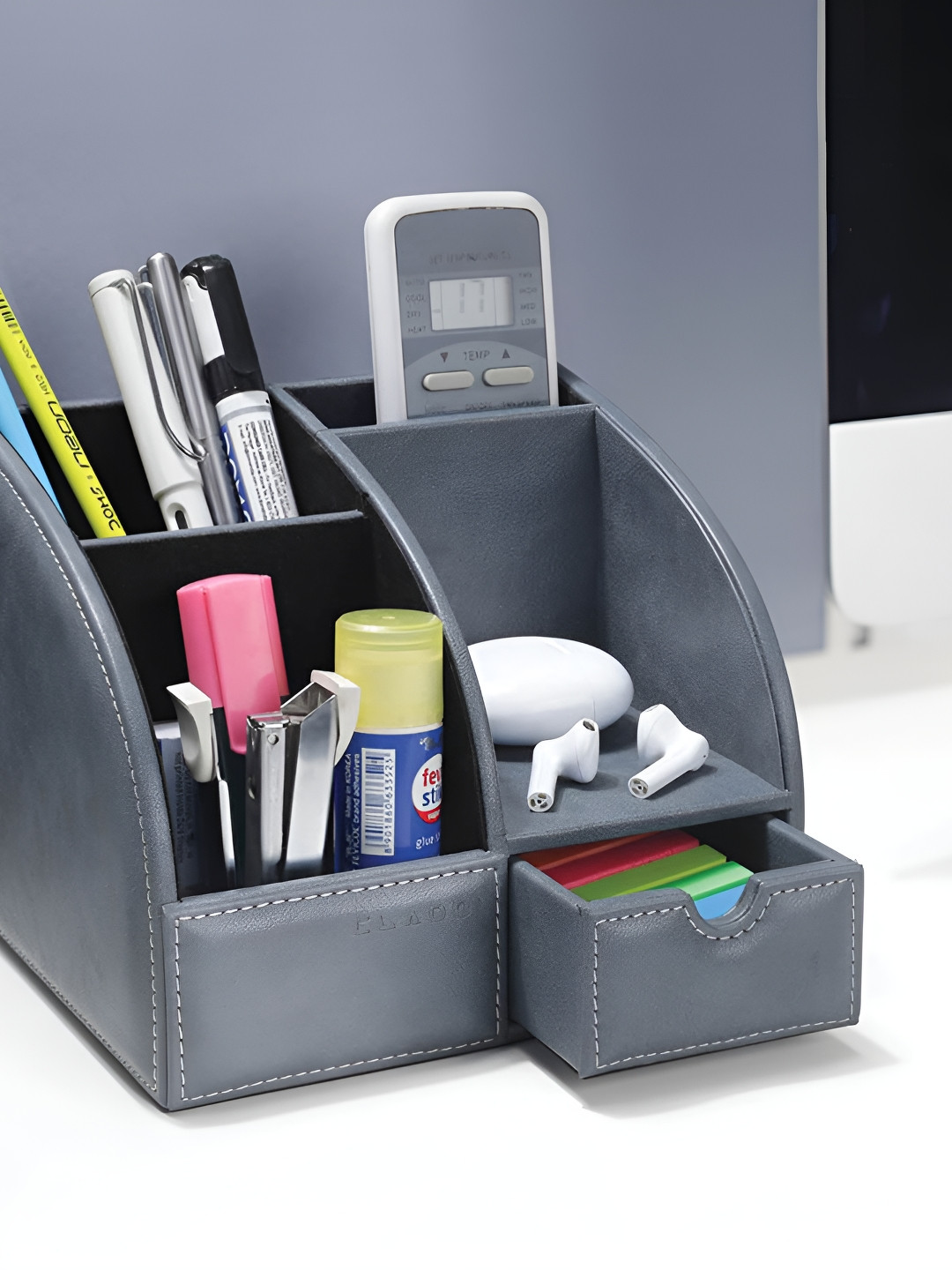 CLADD! Blue Set of 1 Water Resistant Desk Organiser Organisers