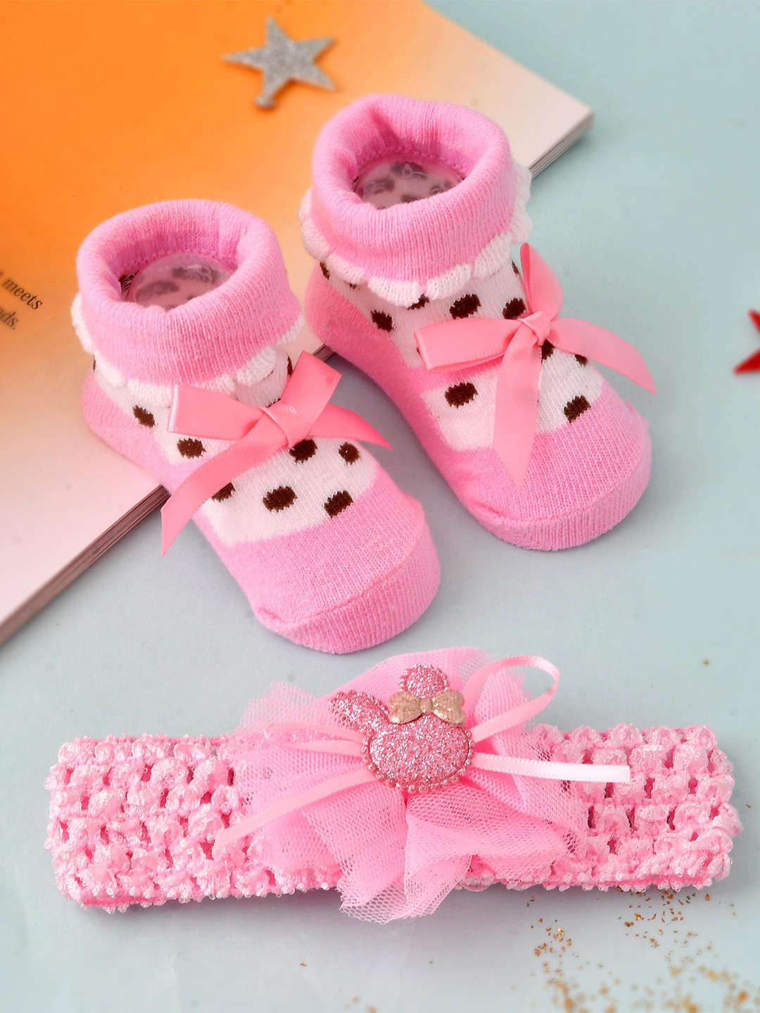 SHOP FRENZY Girls Cotton Booties