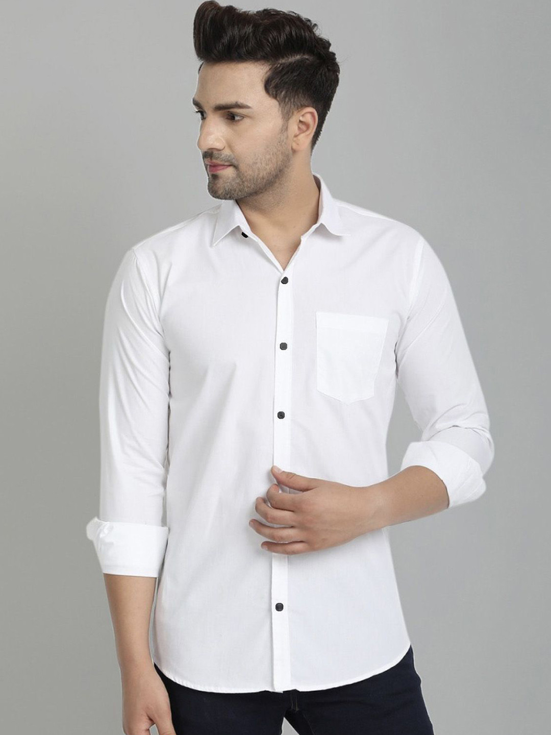 TIGER SNAKE Spread Collar Comfort Casual Shirt