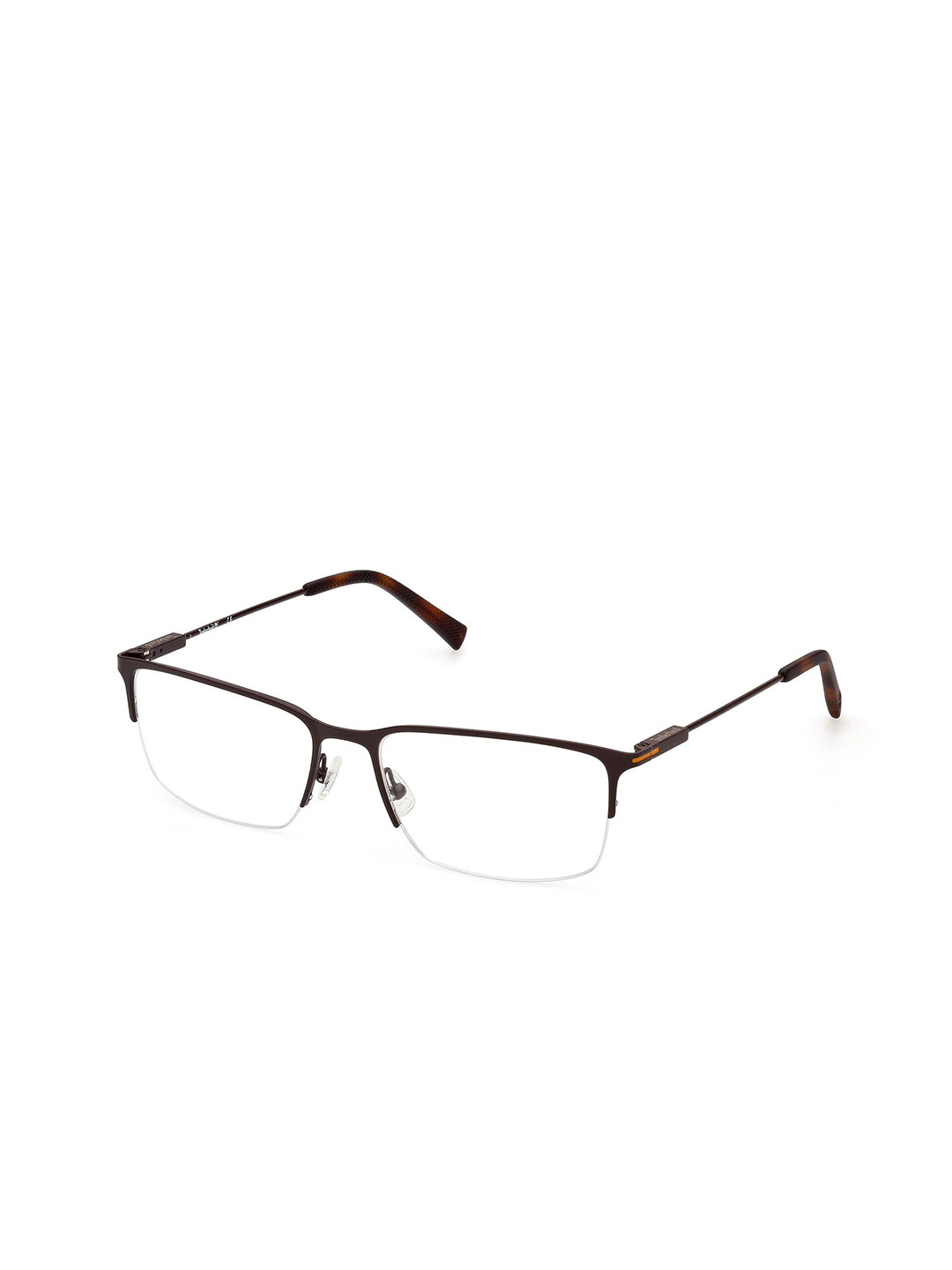 Timberland Men Half Rim Rectangular Frame