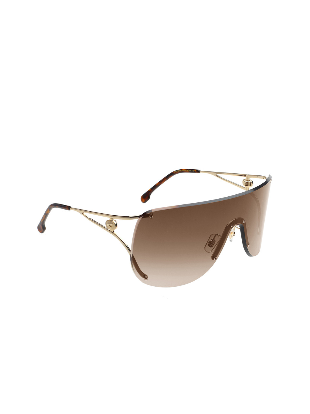 Carrera Women Oversized Shield Sunglasses with UV Protected Lens 3006 S 06J 99HA