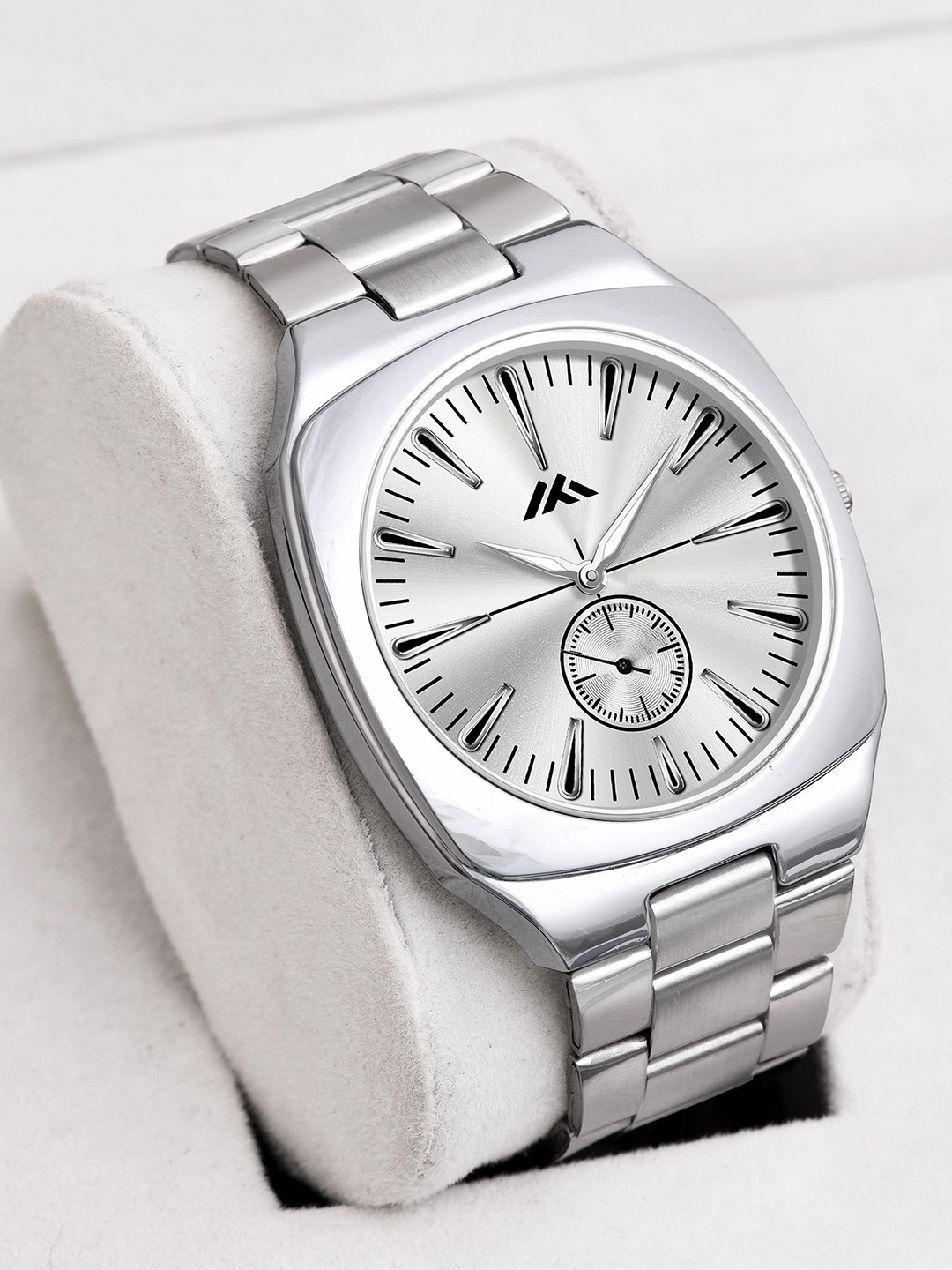 ON TIME OCTUS Men Brass Dial & Stainless Steel Straps Analogue Watch MT-812